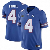 Florida Gators 4 Brandon Powell Blue College Football Jersey Dzhi,baseball caps,new era cap wholesale,wholesale hats